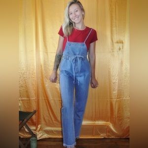 Forever 21 detailed overalls.